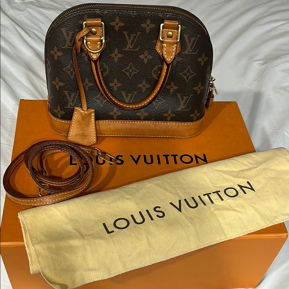 Louis Vuitton Alma bb with Box and Dust bags | Authentic LV